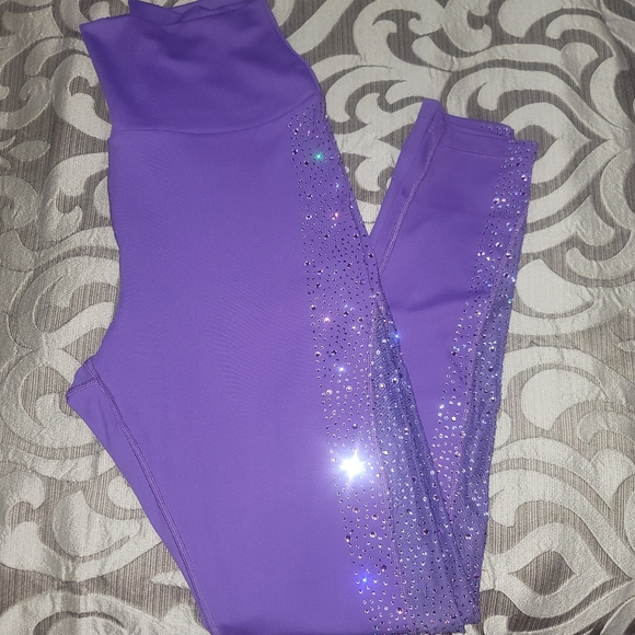 Luxeit Rhinestone leggings - Picture 4 of 6